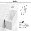 マグネット バスルーム ゴミ箱 タワー.|s2